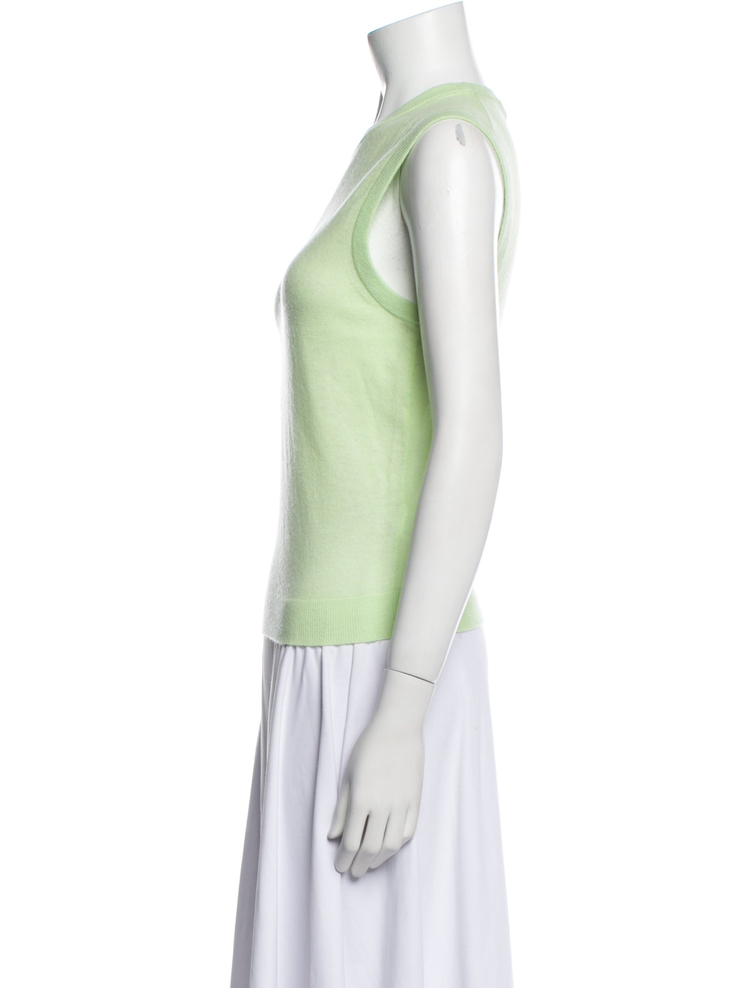 Tibi Wool Crew Neck Top